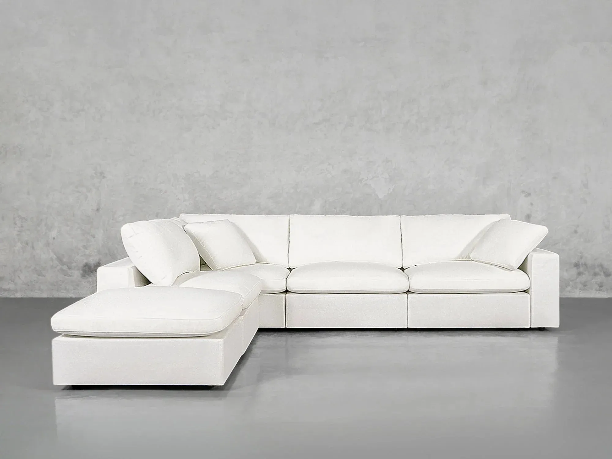 5-Seat Classic Modular Corner Lounger Sectional by Couch.com
