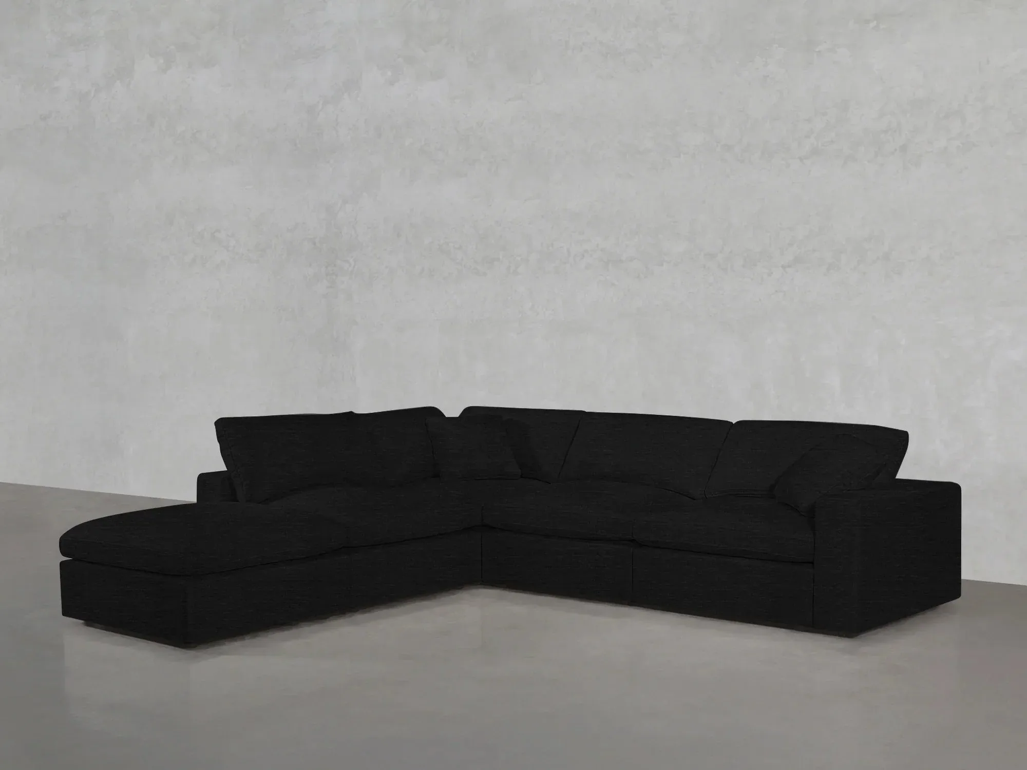 5-Seat Classic Modular Corner Lounger Sectional by Couch.com