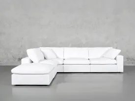 5-Seat Classic Modular Corner Lounger Sectional by Couch.com