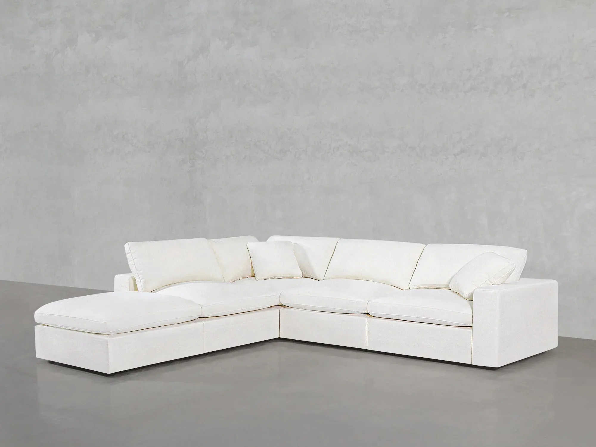 5-Seat Classic Modular Corner Lounger Sectional by Couch.com