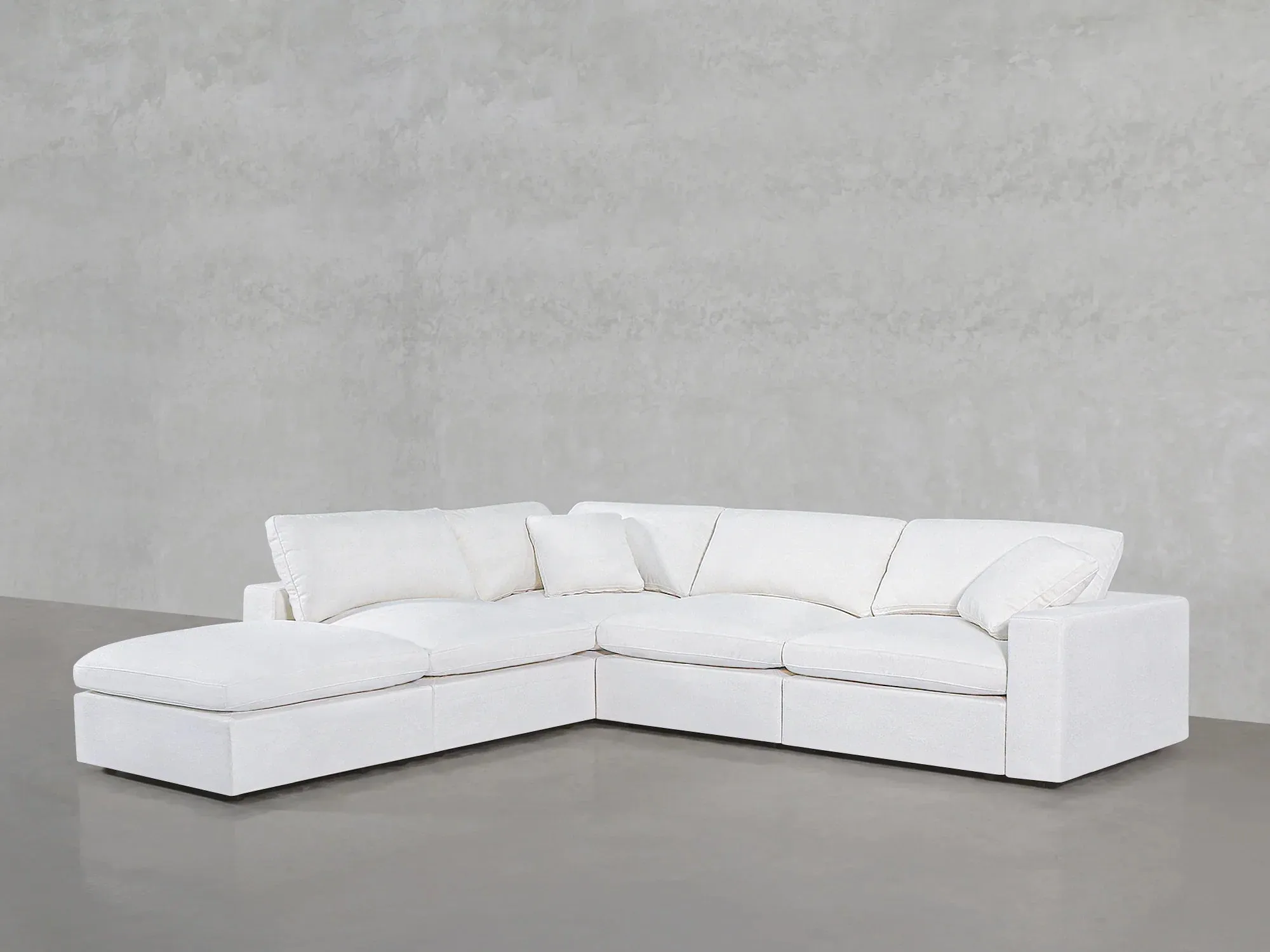 5-Seat Classic Modular Corner Lounger Sectional by Couch.com