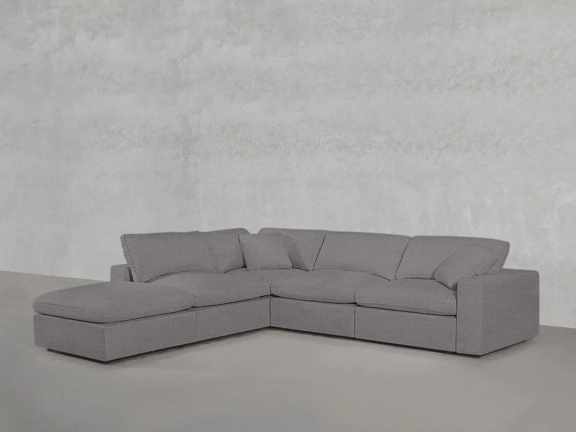 5-Seat Classic Modular Corner Lounger Sectional by Couch.com