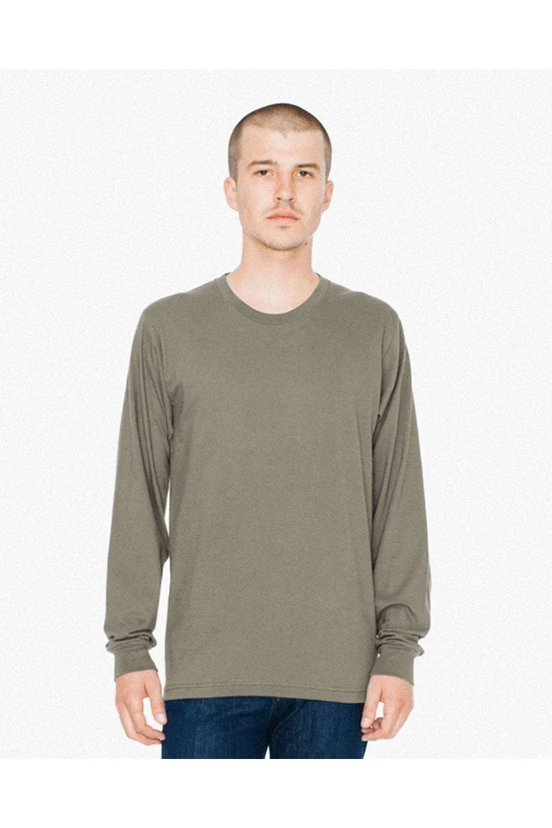 American Apparel 2007W: Unisex Fine Jersey Long-Sleeve T-Shirt