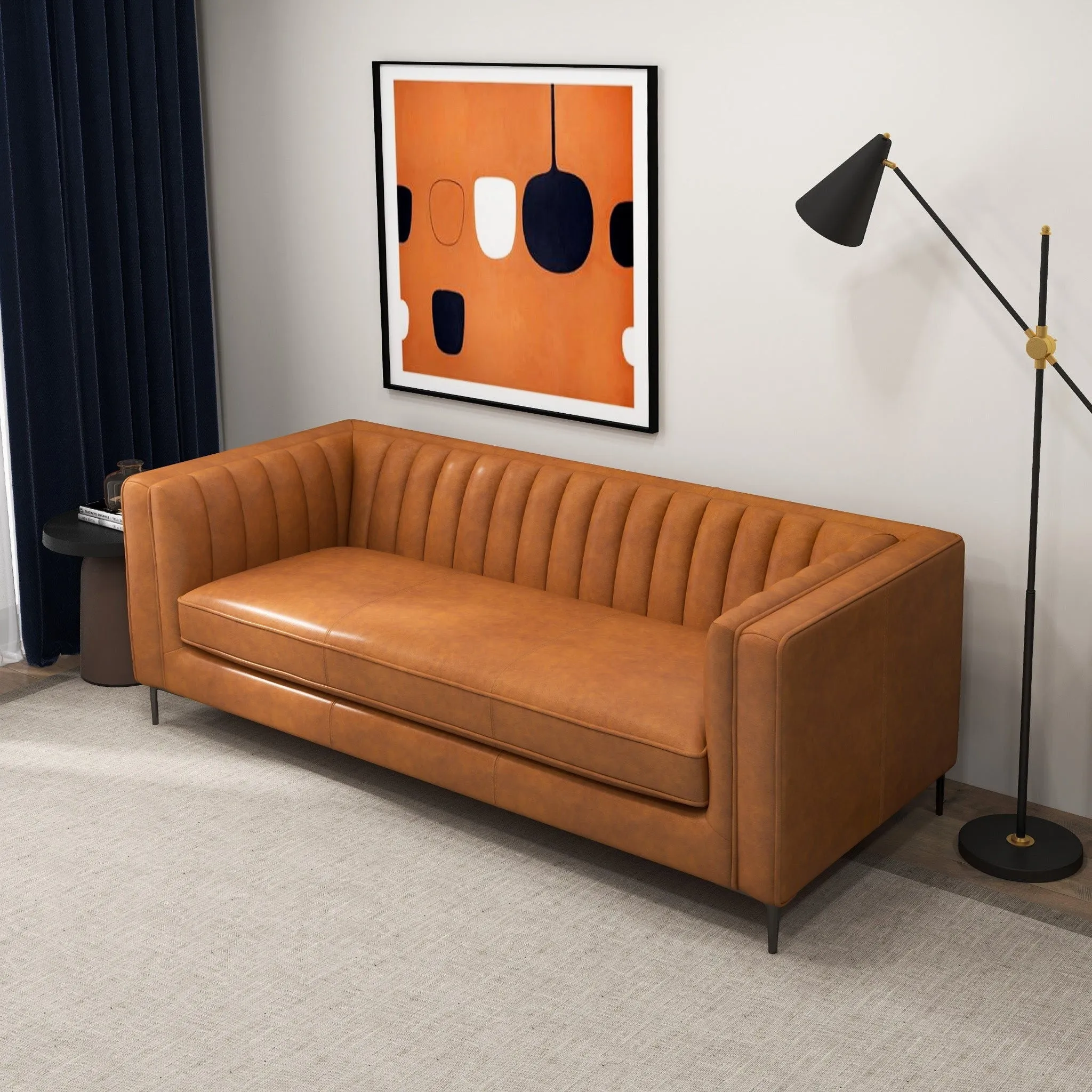 Angelina - Channel Tufted Sofa by Couch.com