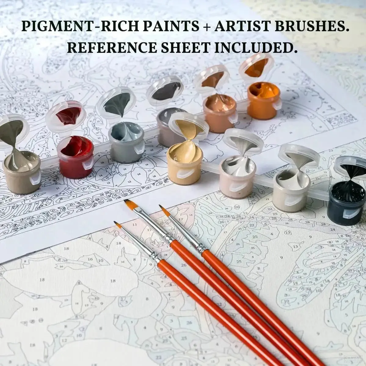 Autumn at Oirase - Paint by Numbers