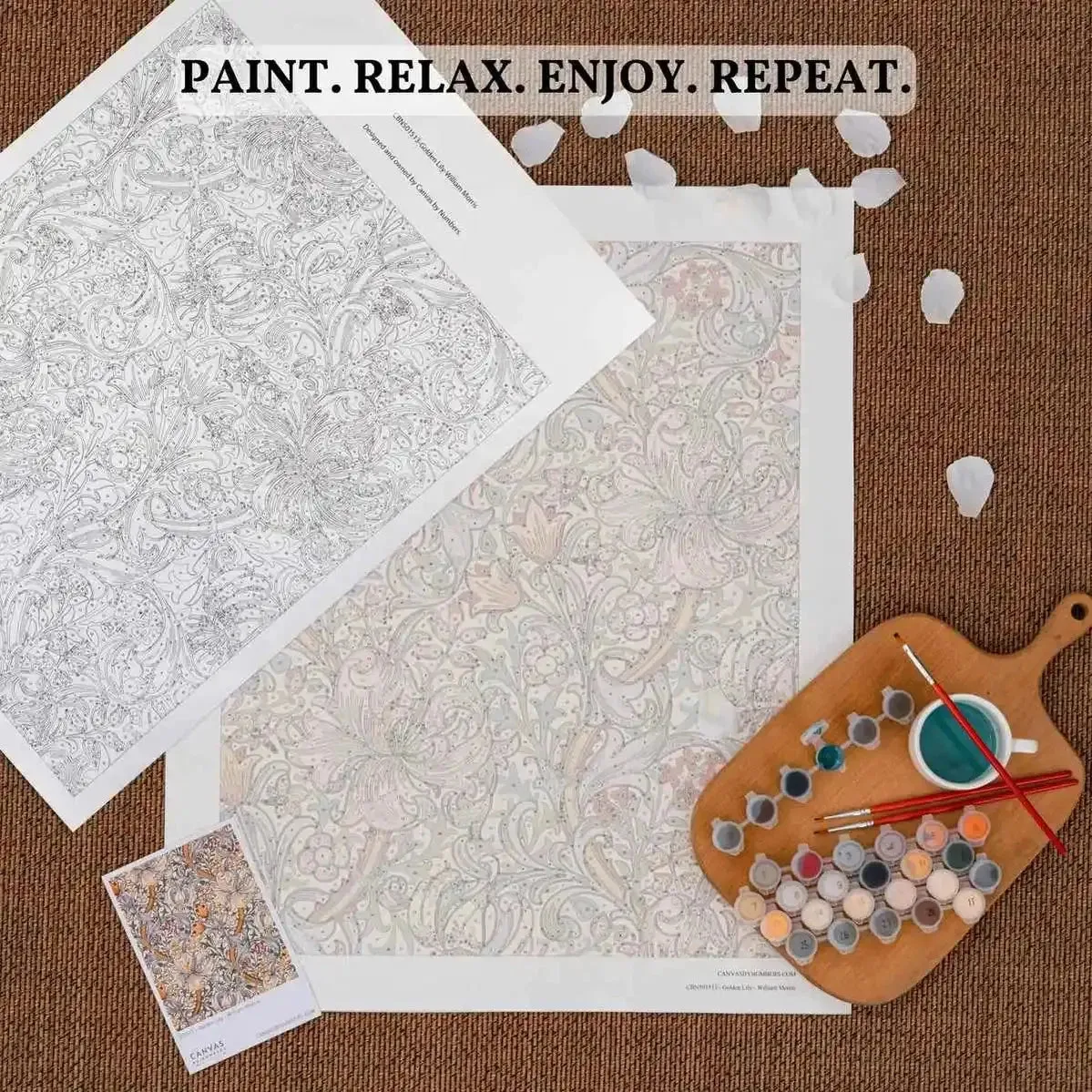 Autumn at Oirase - Paint by Numbers