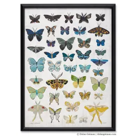 BUTTERFLIES original paper collage