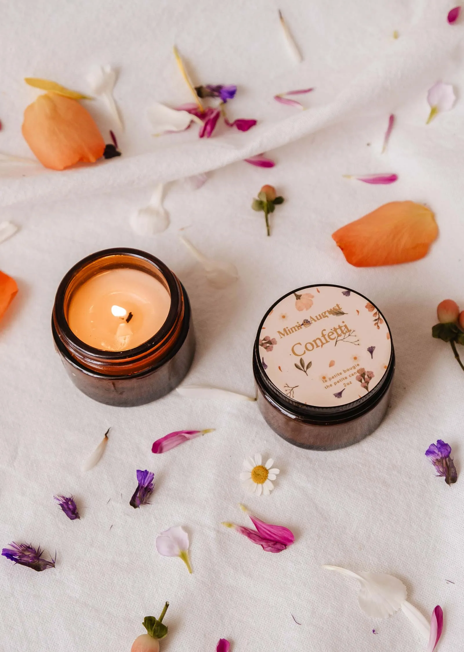 Confetti - Reusable Candle