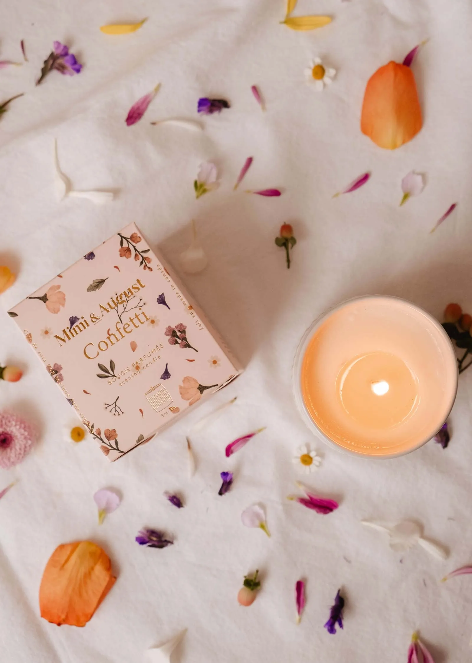 Confetti - Reusable Candle