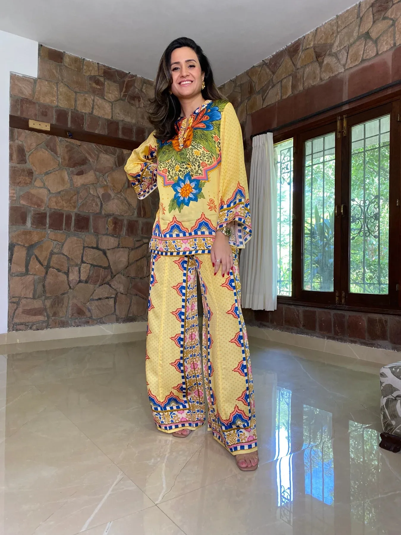 Exclusive Yellow Coord set