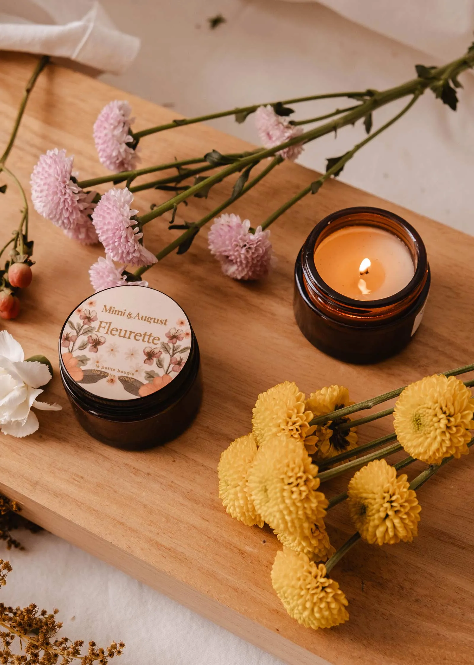 Fleurette - Reusable Candle