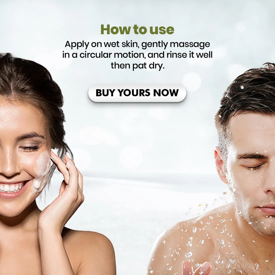 Green Tea Face Wash (Grealmo) - Paraben/Sulphate-Free.