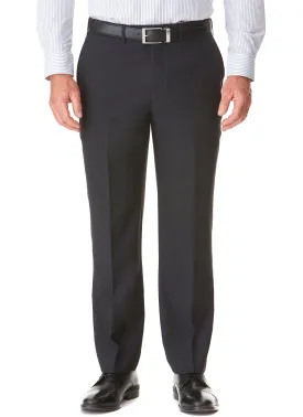 HAMILTON FLAT FRONT TROUSER - CHARCOAL