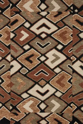 Nala Rug in Sage & Bark