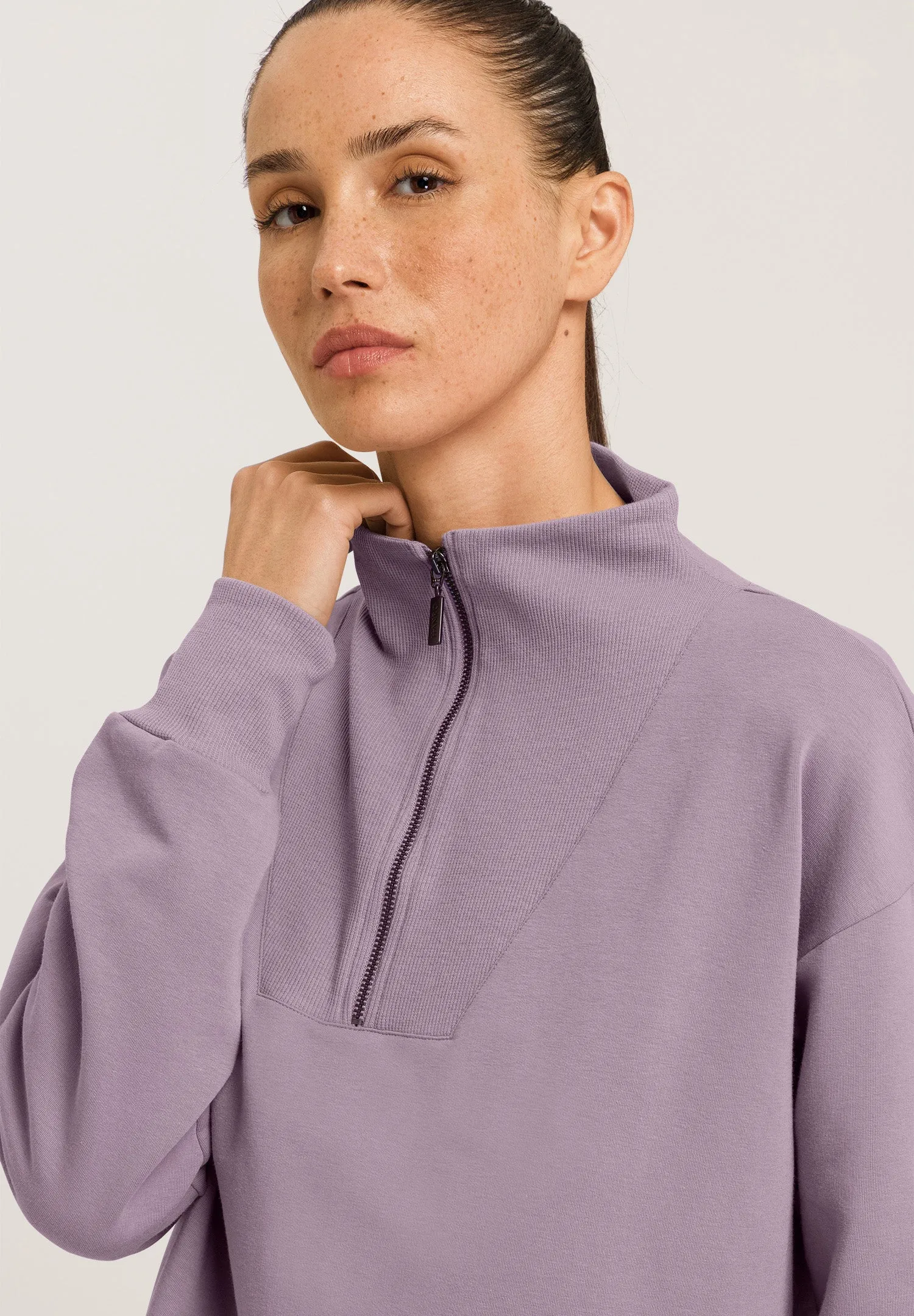 Natural Living Organic Cotton Half Zip Pullover | Daybreak 78756-1498