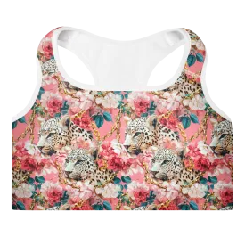  Padded Sports Bra  Leo Bloom Edition 