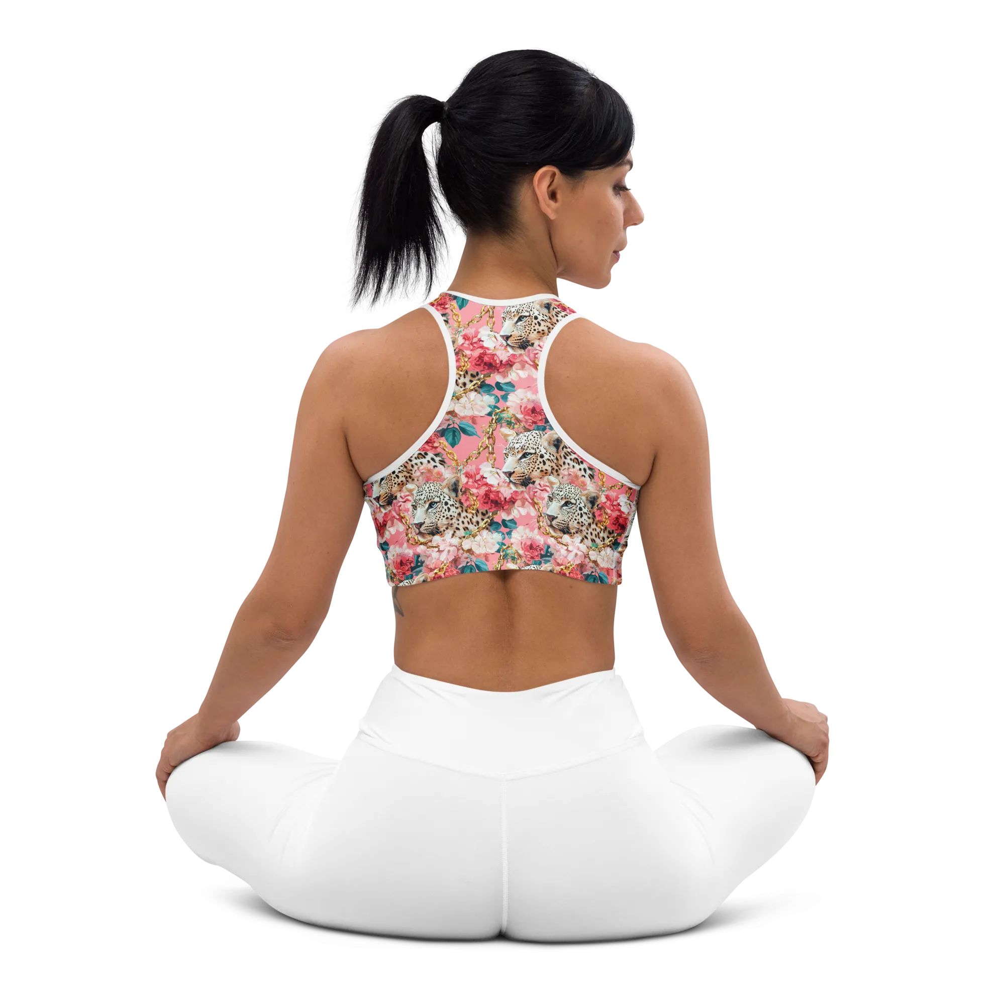  Padded Sports Bra  Leo Bloom Edition 