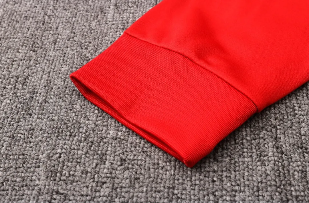 Paris Saint Germain Black and Blue x Red Tracksuit
