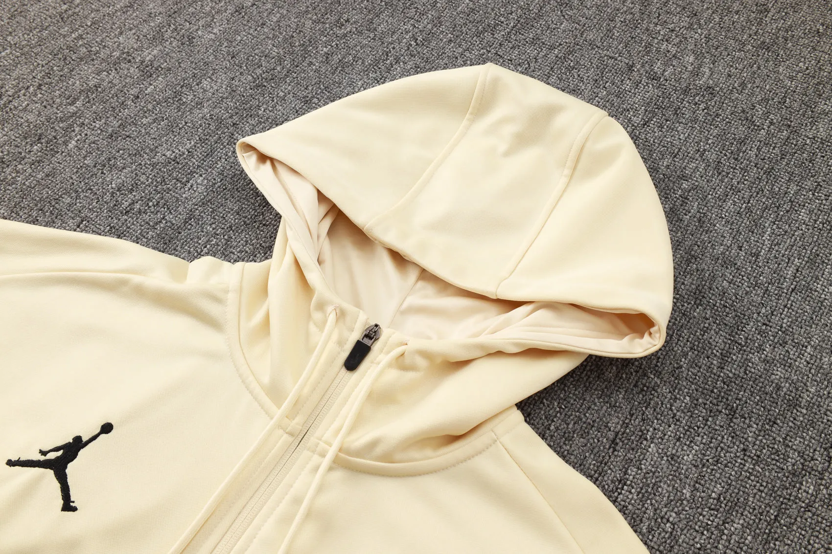 Paris-Saint-German Black and Light Yellow Tracksuit