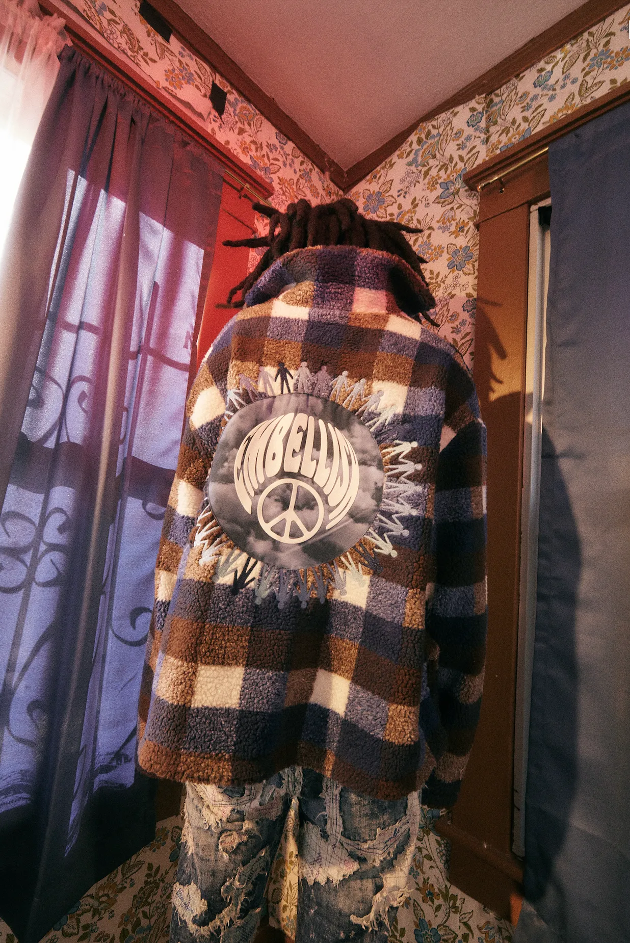 Peace Fleece (Blue)
