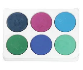 Poster Paint Palette in Cool Tones