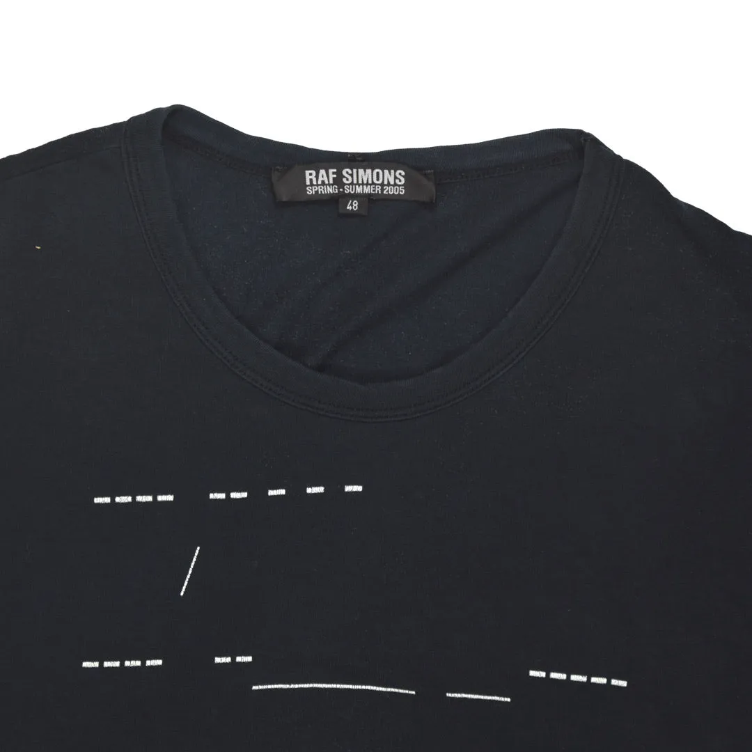 Raf Simons “Universe” 3/4th sleeve t-shirt S/S05 Medium
