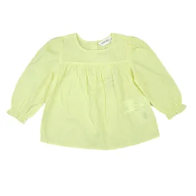 REDTAG Girl's Yellow Casual Blouses