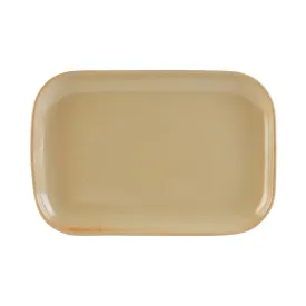 Rustico Flame Rectangular Plate 29 x 19.5cm - Pack 6