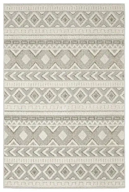 Tangier TAN06 Grey/Ivory Rug