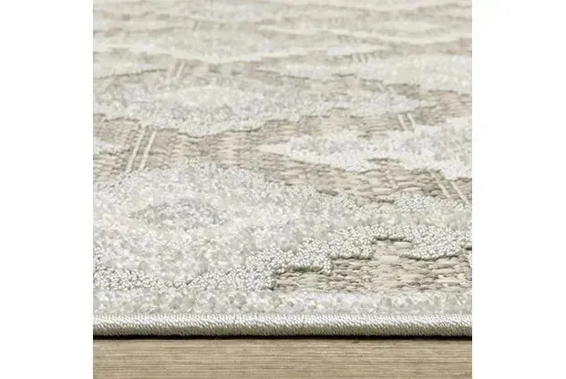 Tangier TAN08 Ivory/Grey Rug